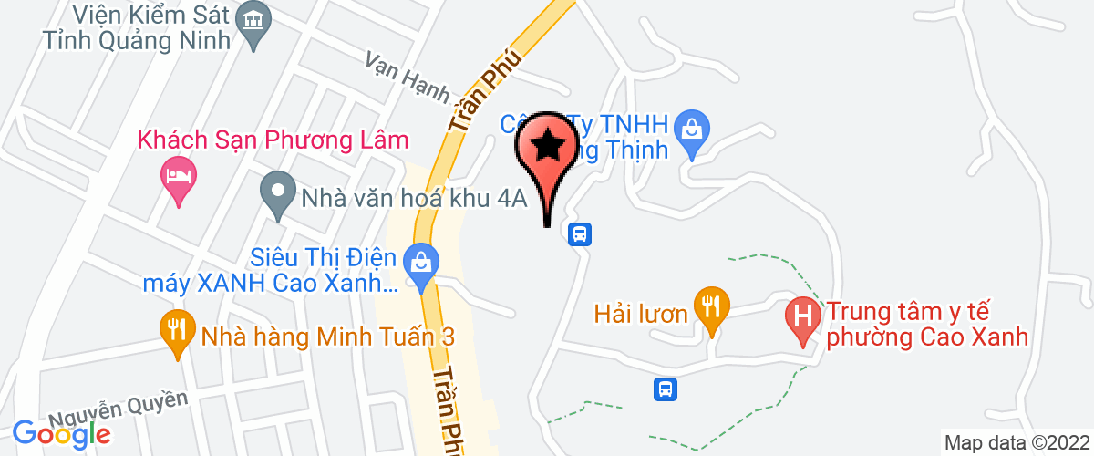 Map to Nam Van Travel Services Company Limited