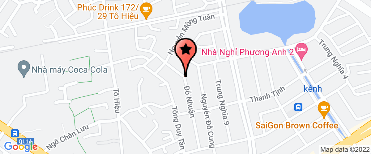 Bản đồ đến địa chỉ Công Ty TNHH MTV Công Nghệ Sinh Học Thiên Lộc An