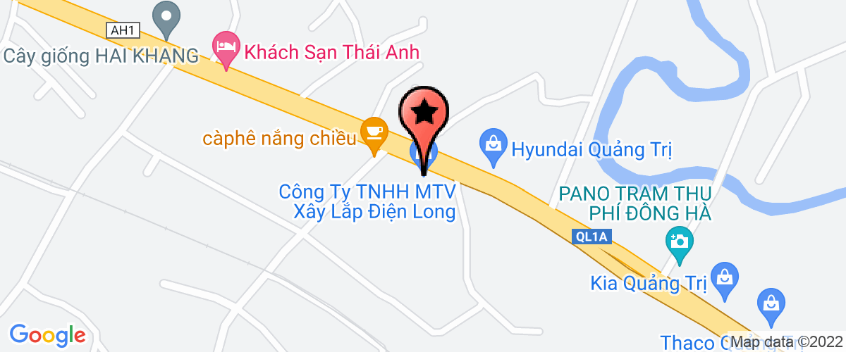 Map to Thien Phu Trieu Giang Company Limited