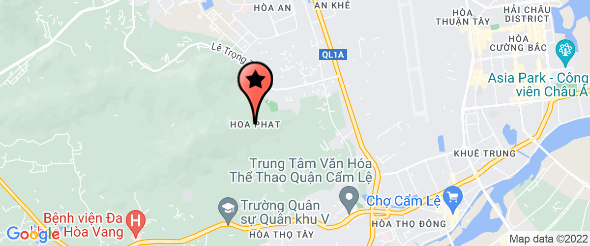 Map to Modero Viet Nam Company Limited