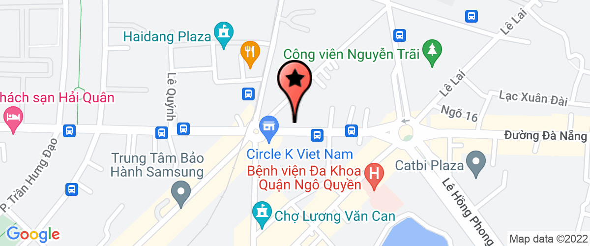 Bản đồ đến địa chỉ Công Ty TNHH Thương Mại Và Dịch Vụ Vận Tải Thuỷ Ngân Giang