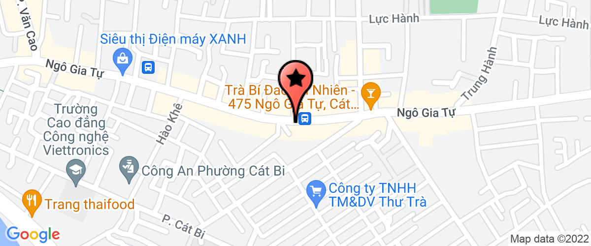 Bản đồ đến địa chỉ Công ty trách nhiệm hữu hạn Thái Thành Công TTC