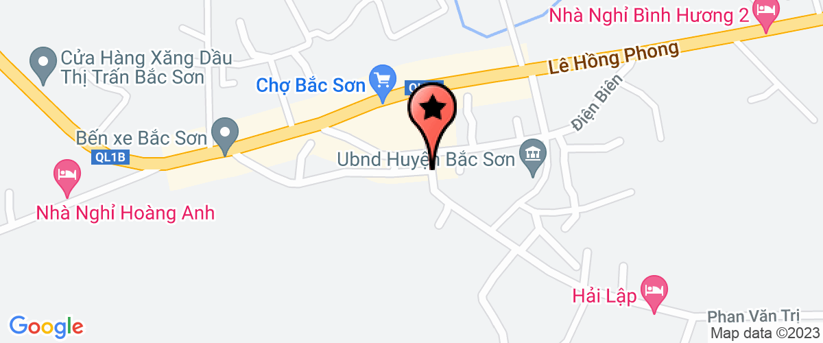 Bản đồ đến địa chỉ Phòng Thống kê Huyện Bắc Sơn