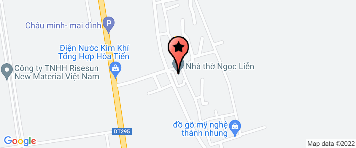 Map to Viet-Uc Steel Investment and Tradding Limited Company