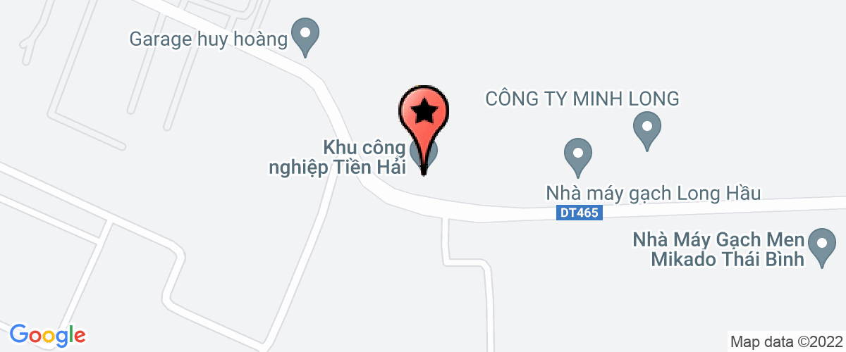 Map to Thai Binh Glass Joint Stock Company