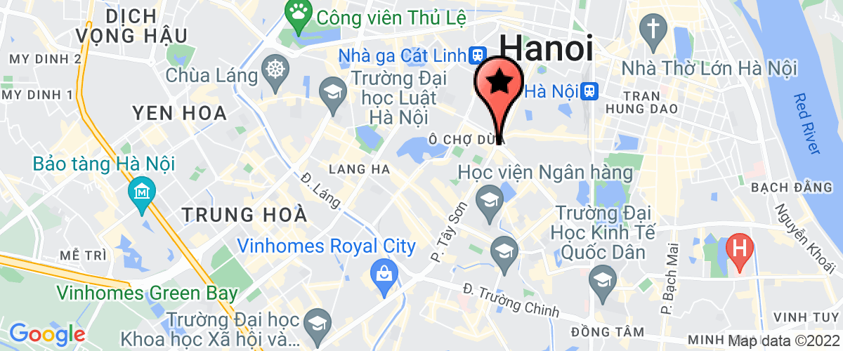 Bản đồ đến địa chỉ Công Ty TNHH Nghệ Thuật Biểu Diễn Thăng Long Event