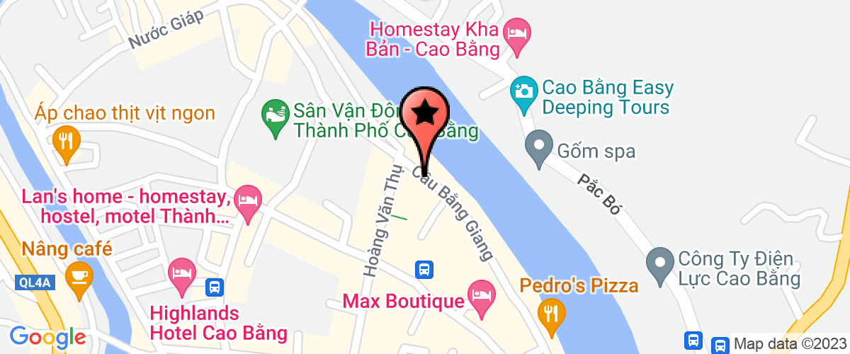Bản đồ đến địa chỉ Công Ty TNHH Anh Giang Cao Bằng