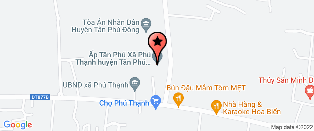 Map to Cty TNHH MTV TM DV XD Huy Hung