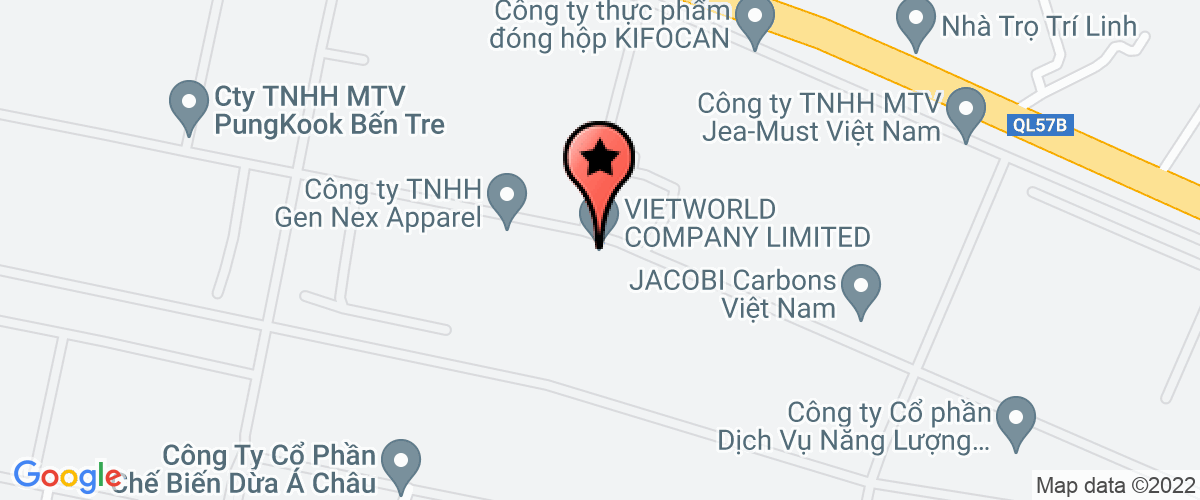 Bản đồ đến địa chỉ Công Ty TNHH Thế Giới Việt