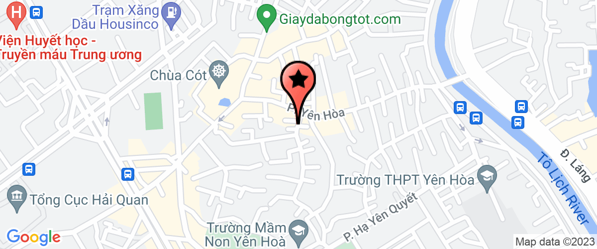 Map to Cuong Thinh Transport Trading Company Limited