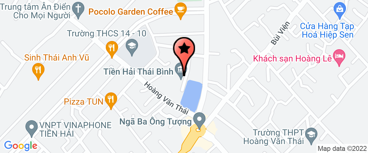 Bản đồ đến địa chỉ Công Ty TNHH May Mặc Ngọc Hân Thái Bình