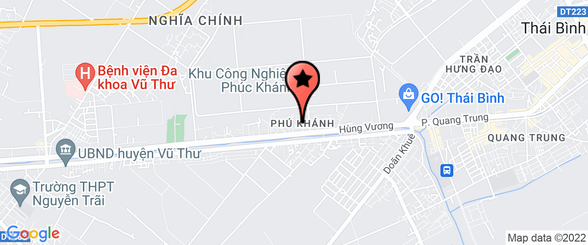 Bản đồ đến địa chỉ Công ty CP chế biến nông sản Thái Bình