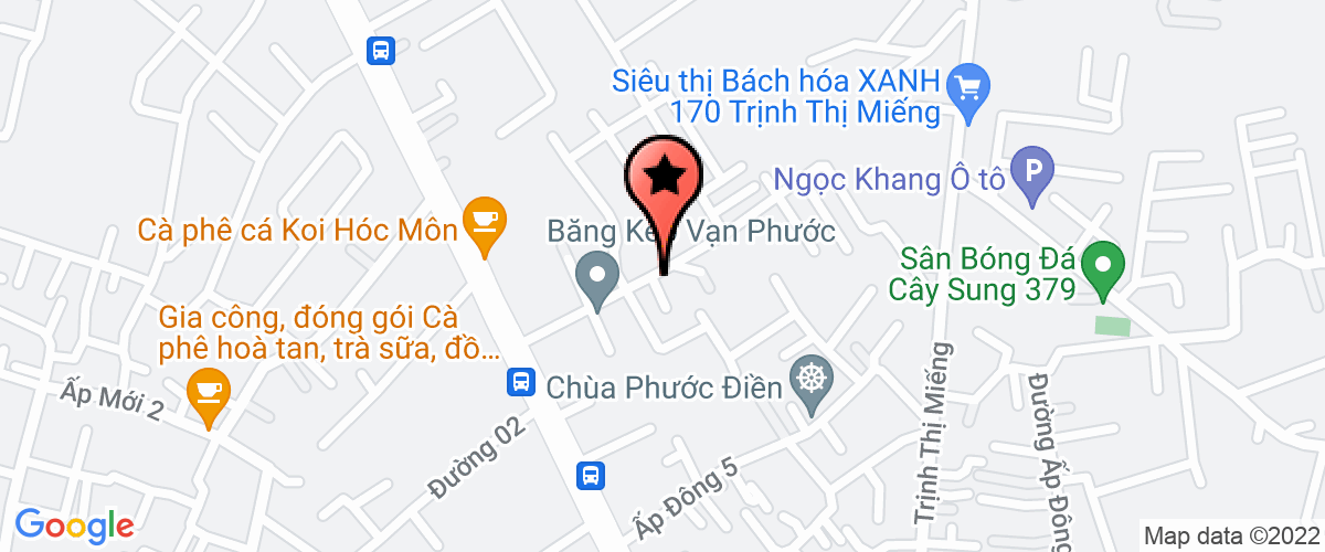 Bản đồ đến địa chỉ Công Ty TNHH Xông Hơi Massage Thu Hồng