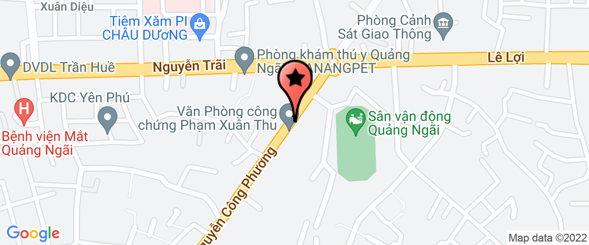 Map to Long Thanh Nguyen Quang Ngai Joint Stock Company