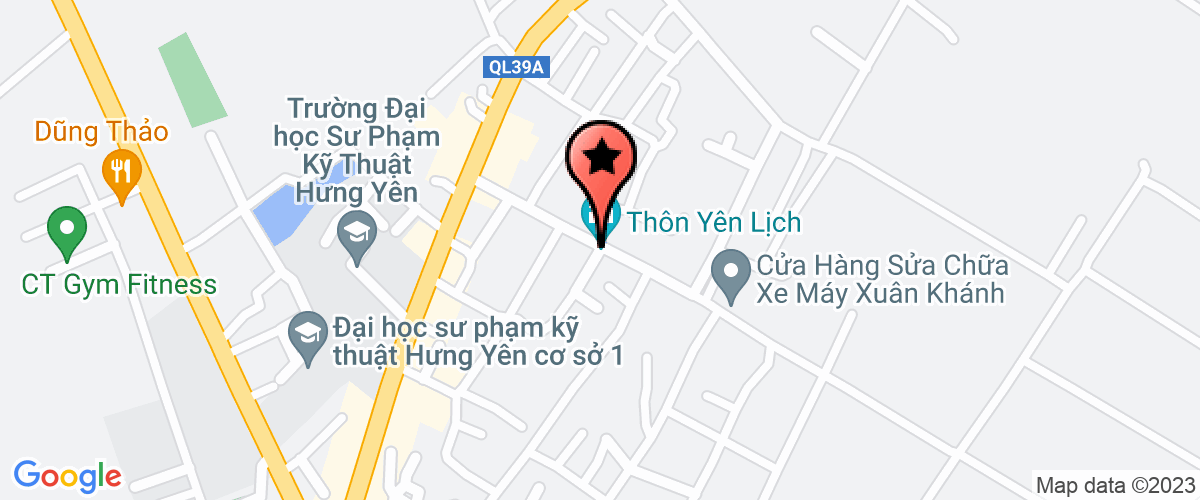 Bản đồ đến địa chỉ Công ty TNHH dịch vụ viễn thông Hưng Yên