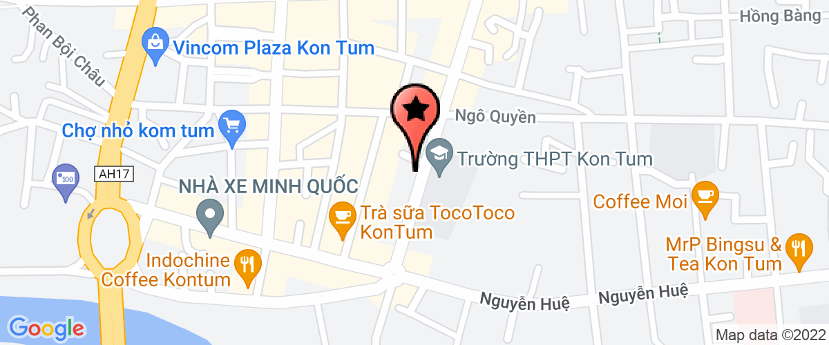 Bản đồ đến địa chỉ Công Ty TNHH Tư Vấn Xây Dựng Thiên ân Kon Tum