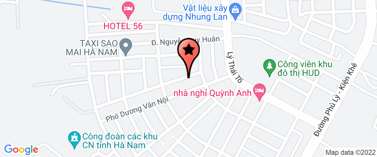Map to Khang Vuong Production Trading Company Limited