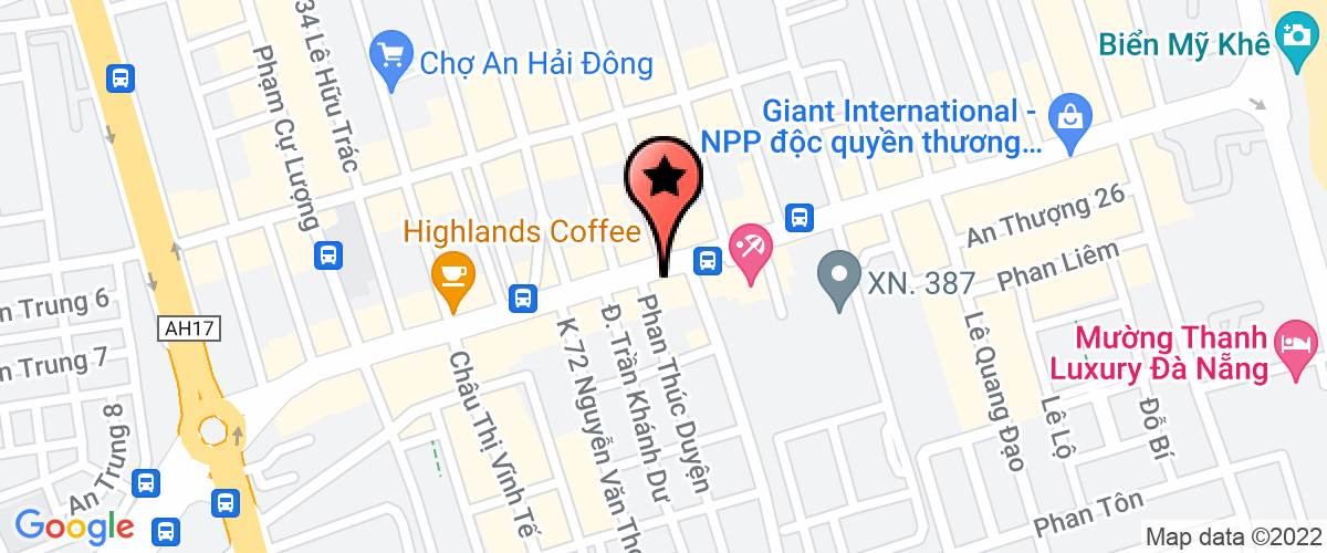 Map to Doan Le Cong Construction & Trade Company Limited