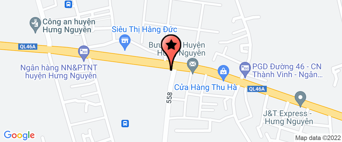 Map to Hung Thinh Phat Corporation Investment Company Limited