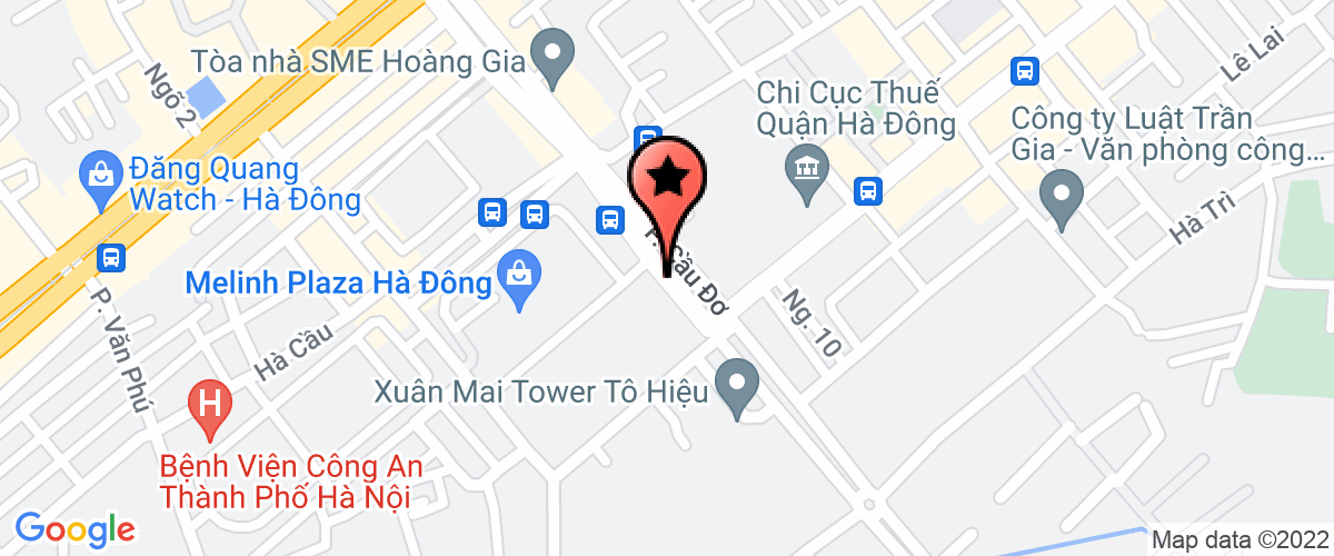 Map to Dung Loc Trading and Service Company Limited