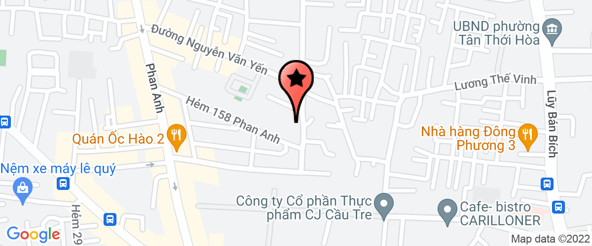 Map to Minh Thanh International Investment Company Limited