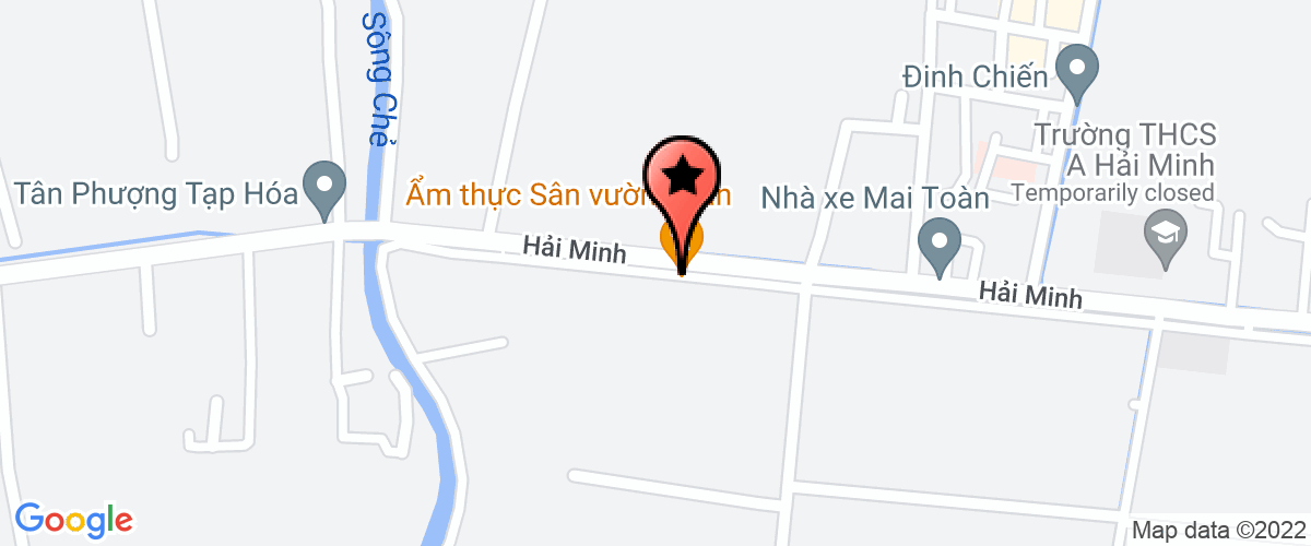 Map to Hoang Cau Commercial and Service Invest Company Limited