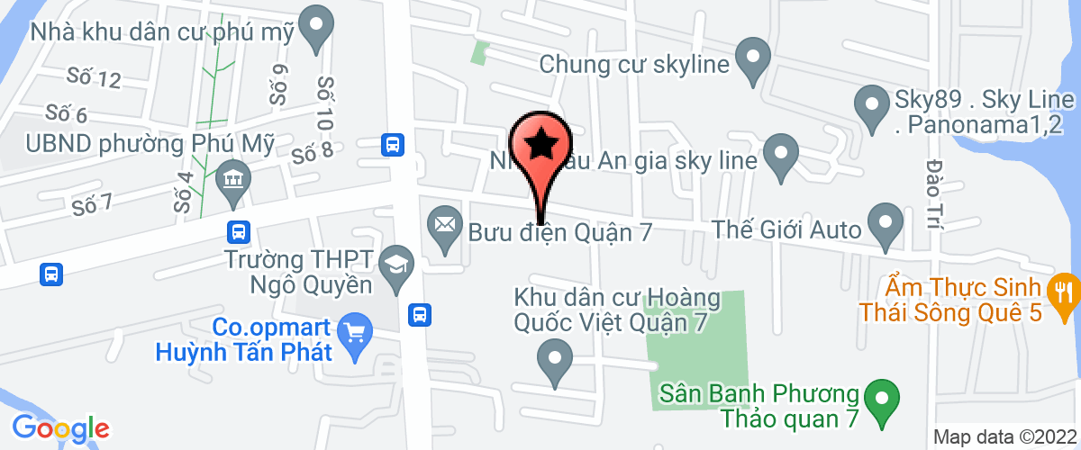 Bản đồ đến địa chỉ Công Ty TNHH Đầu Tư Thương Mại Phú Dũng