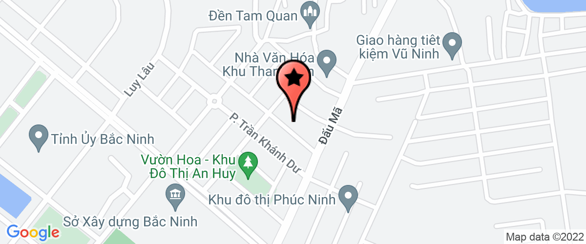 Map to Kinh Bac Investment Property Joint Stock Company