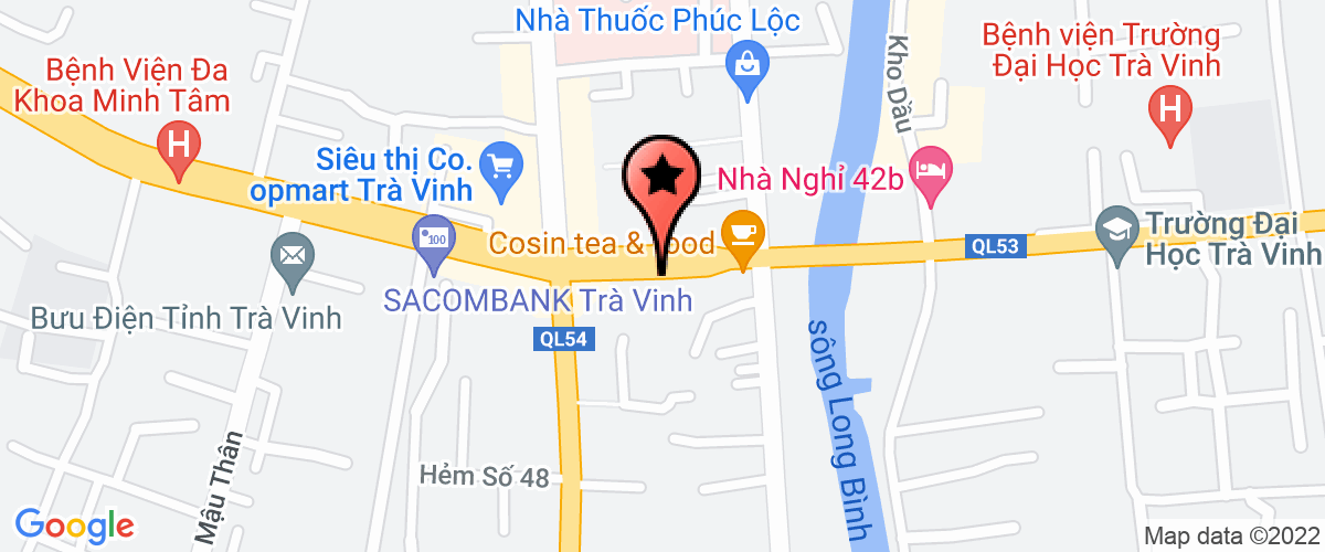 Bản đồ đến địa chỉ Công Ty TNHH Một Thành Viên TM - DV Út Hậu