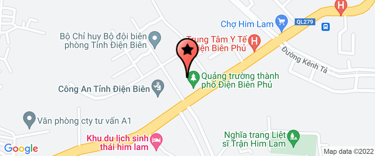 Bản đồ đến địa chỉ Công Ty TNHH Vận Tải Công Nghệ Mai Linh Tại Điện Biên