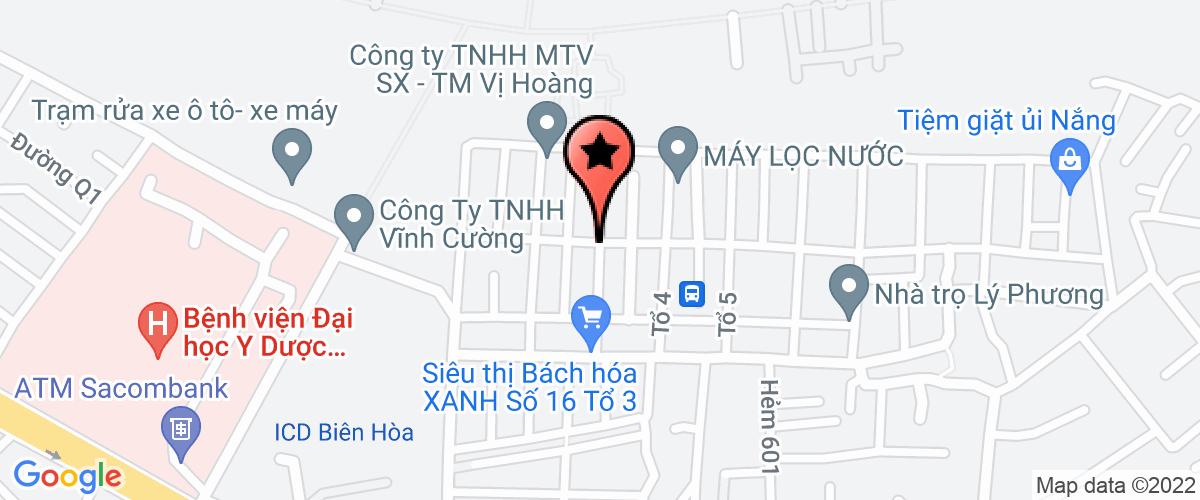 Bản đồ đến địa chỉ Công Ty TNHH MTV Thư Ý Hậu