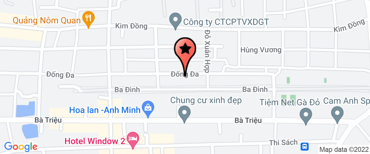 Bản đồ đến địa chỉ Công Ty Trách Nhiệm Hữu Hạn Quang Sâm Việt