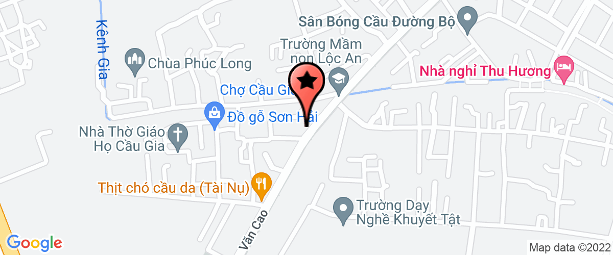 Bản đồ đến địa chỉ Công Ty TNHH Thanh Ngân