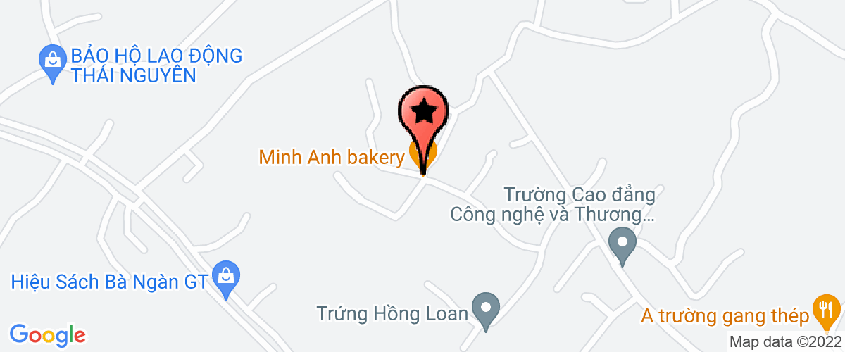 Bản đồ đến địa chỉ Công Ty Cổ Phần Môi Trường Và Công Trình Đô Thị Thái Nguyên