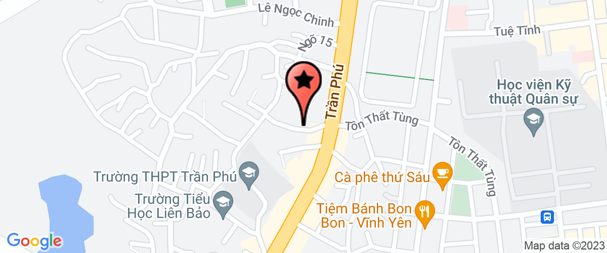 Bản đồ đến địa chỉ Cty cổ phần xây dựng thương mại AEC Vĩnh Phúc