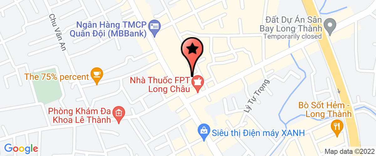 Bản đồ đến địa chỉ Phòng Nội Vụ huyện Long Thành
