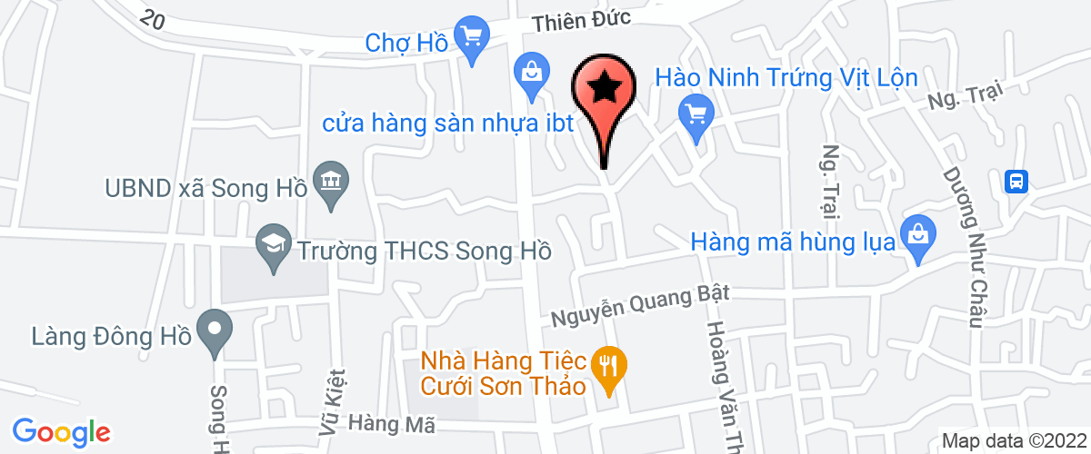 Map to Vinh Hoa Trading Company Limited
