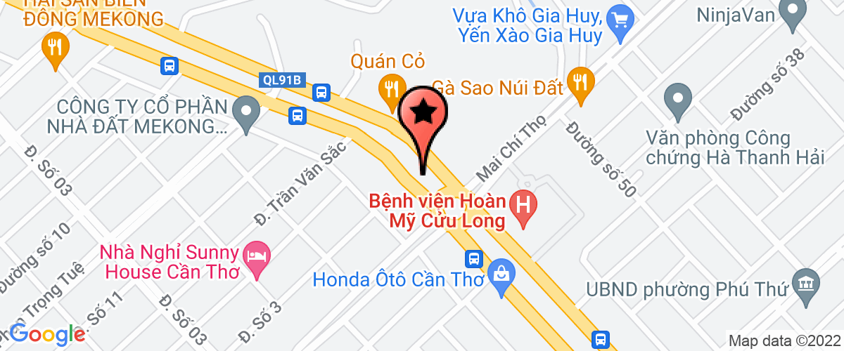 Bản đồ đến địa chỉ Công Ty TNHH Thương Mại Thực Phẩm Gee