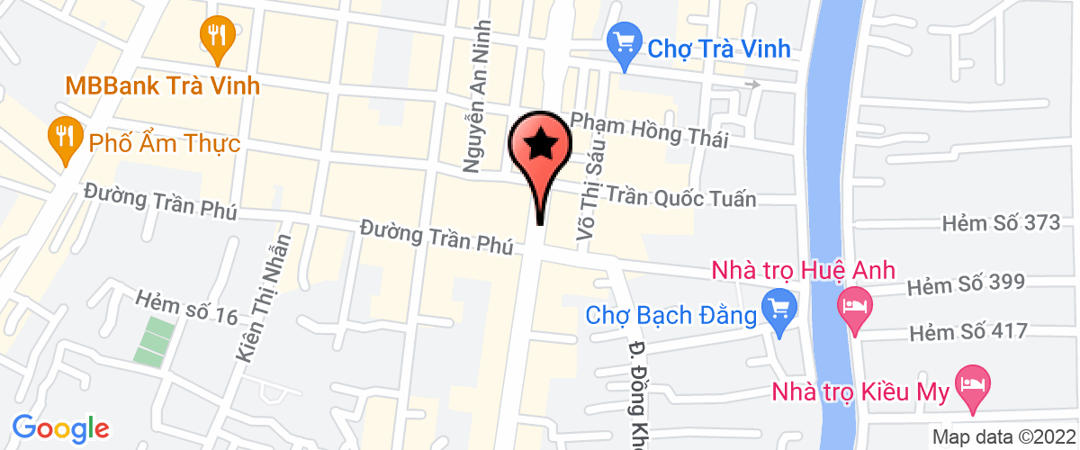 Bản đồ đến địa chỉ Công Ty TNHH Số May Mắn Trà Vinh