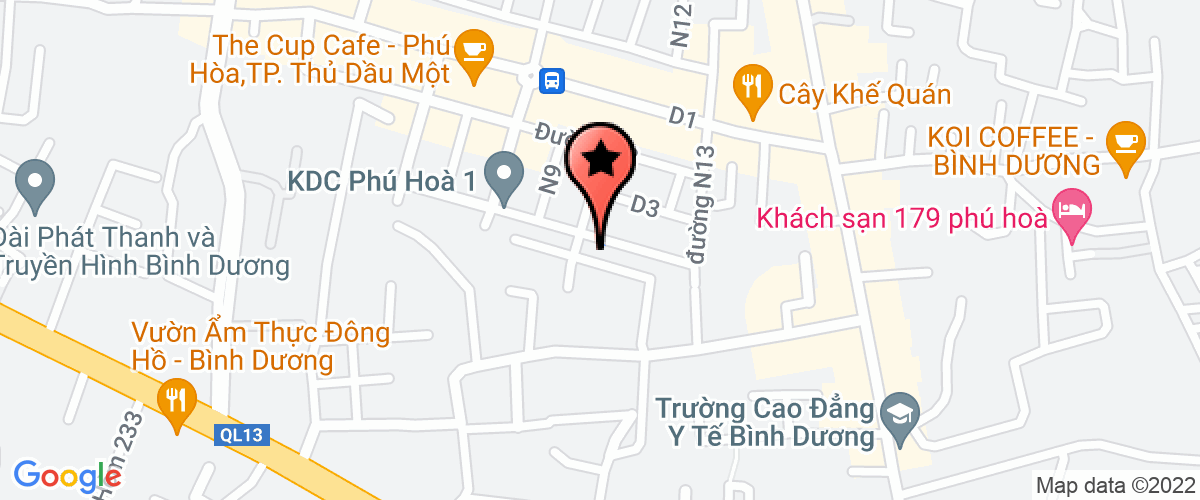 Bản đồ đến địa chỉ Công Ty TNHH Hsin Mei