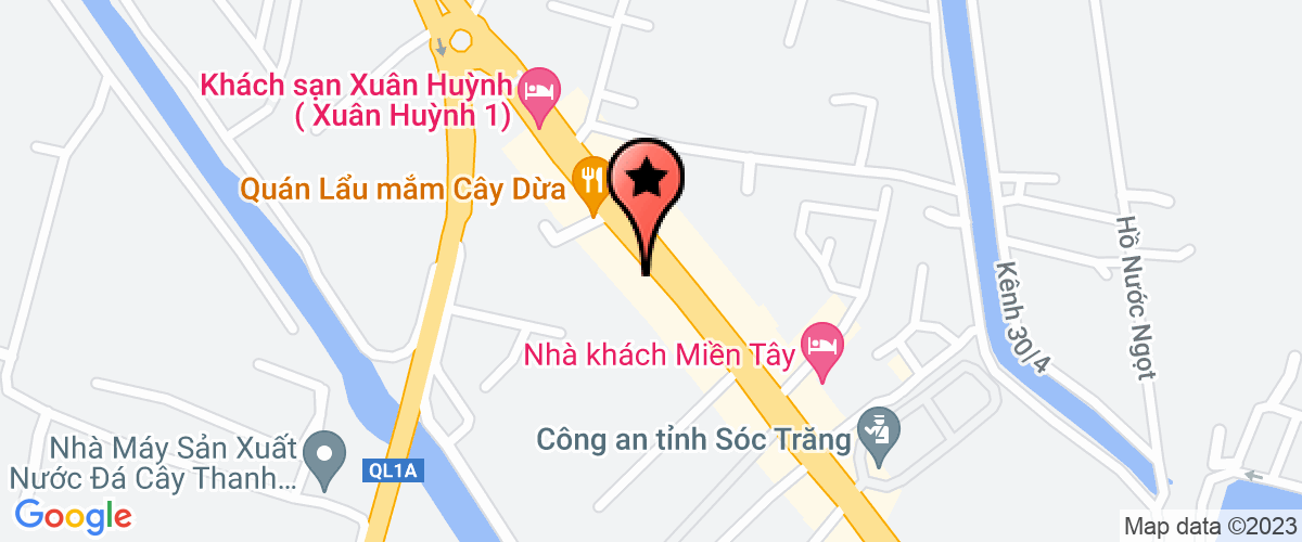 Bản đồ đến địa chỉ Công Ty TNHH Một Thành Viên 292 Sóc Trăng