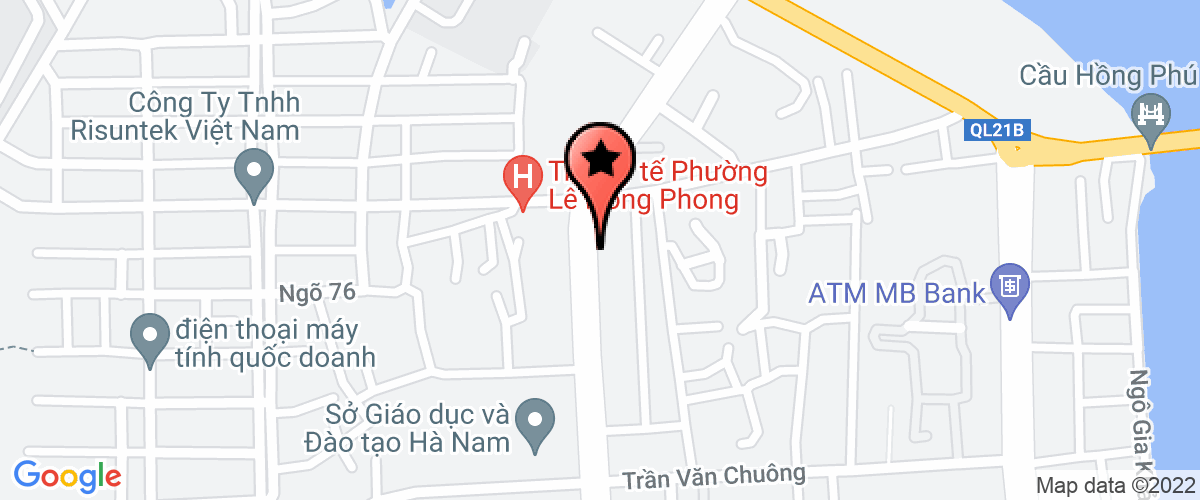 Map to Oanh Bac Trading and Investment Company Limited