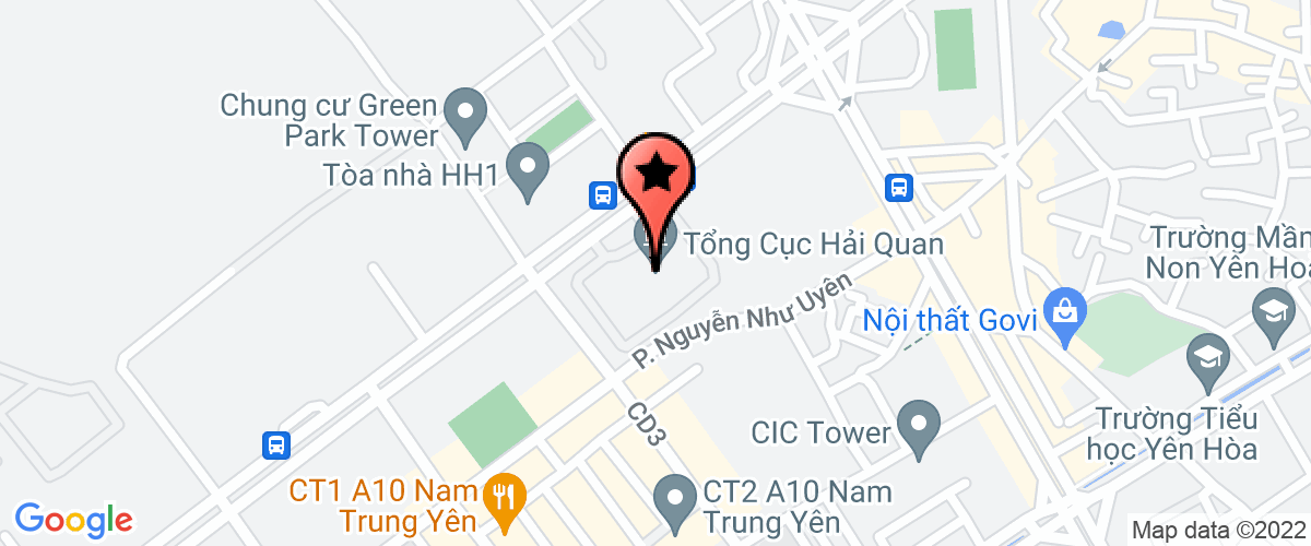 Map to Namu Golf Viet Nam Company Limited