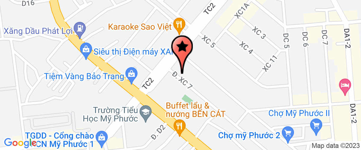 Map to Phuong Danh Trading Services One Member Company Limited