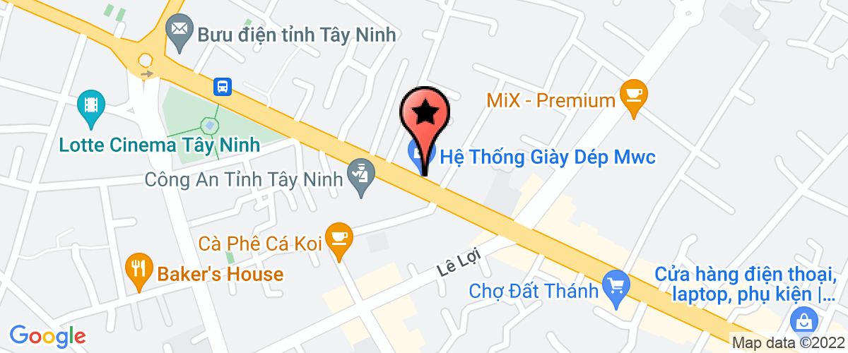 Map to Hoang Gia Travel Trading Services Tourism Company Limited