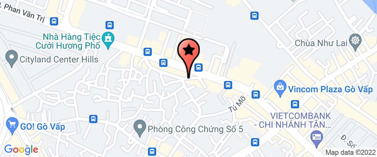 Map to Hoang Phat Design Construction Company Limited
