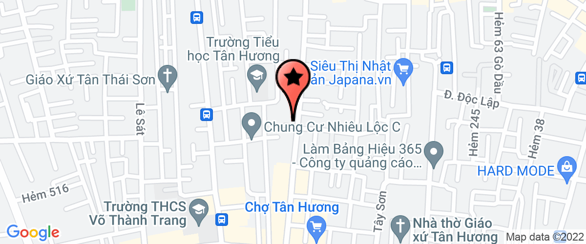 Bản đồ đến địa chỉ Công Ty TNHH Kiến Trúc Khách Sạn Sài Gòn Mới