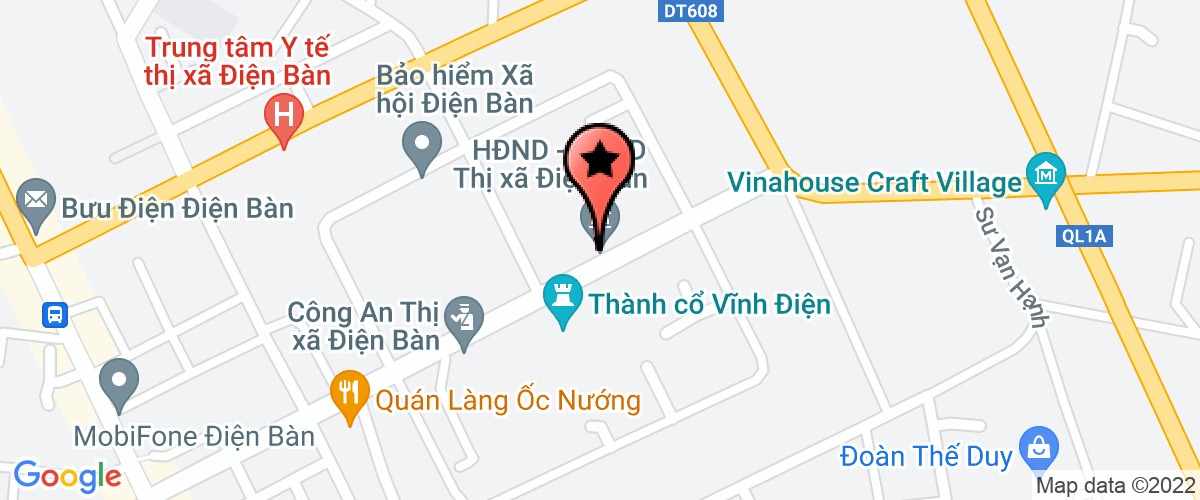 Bản đồ đến địa chỉ Trung tâm Văn hoá - Thể thao Điện Bàn