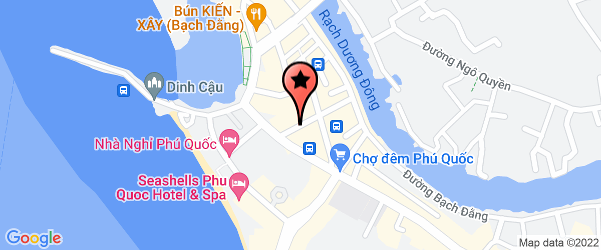 Bản đồ đến địa chỉ Công Ty TNHH Một Thành Viên Ánh Dương Phú Quốc