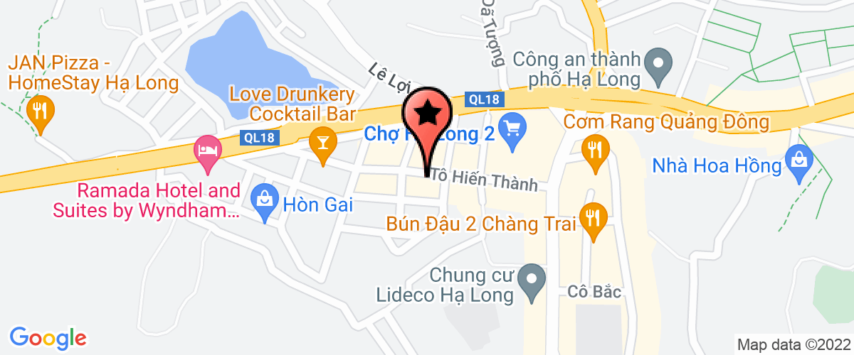 Map to Dai Phong Trade and Serrice Company Limited